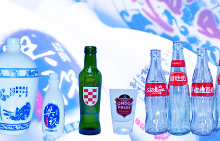 玻璃瓶、飲料瓶高溫色釉套色印刷LED-UV伺服絲印